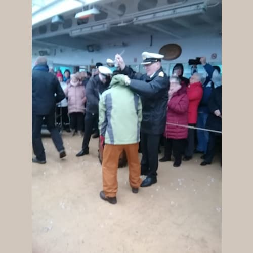 北極圏突入儀式