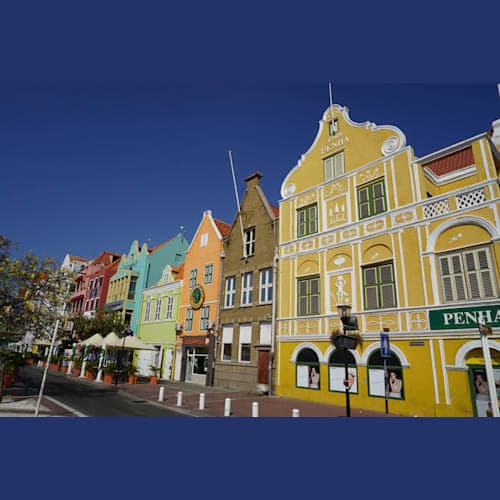 キュラソーのカラフルな街