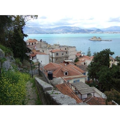 Day7#ナフプリオン#菜の花の咲く道