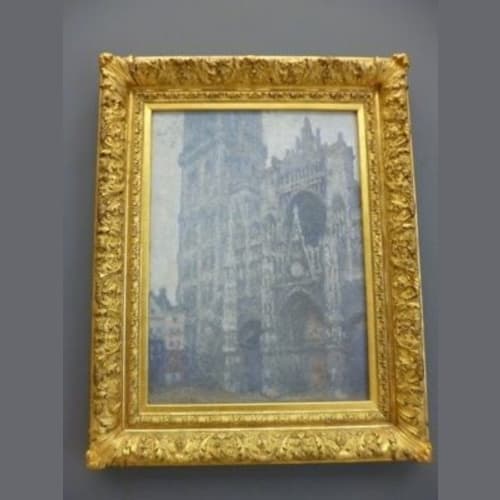 ルーアンの美術館のモネの曇天。