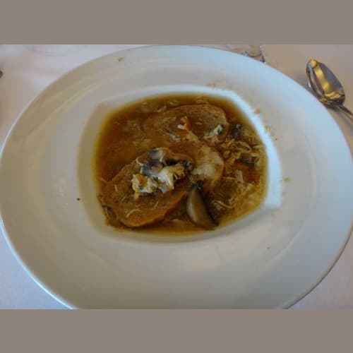 毎日イタリア料理ですが、毎日、地域が変わります。これはマルケ州料理の日。