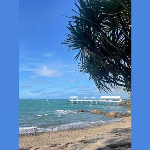 エアリービーチの浜