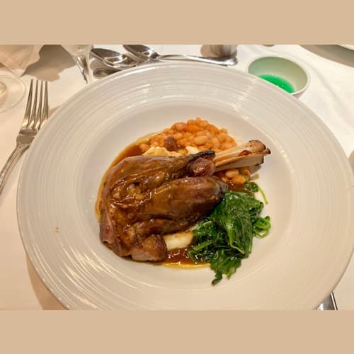 最後の夜はRCIのMDR定番のラムシャンク。
ブレイズドラムという名前に変わっていたけど、味は同じです。