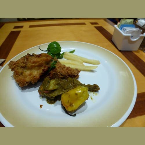 4日目のビュッフェの夕食
カリブカレー