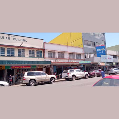 フィジーのラウトカ市街