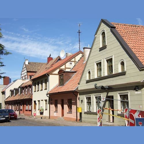 Day6#クライペダ#オークス通の古い家並み