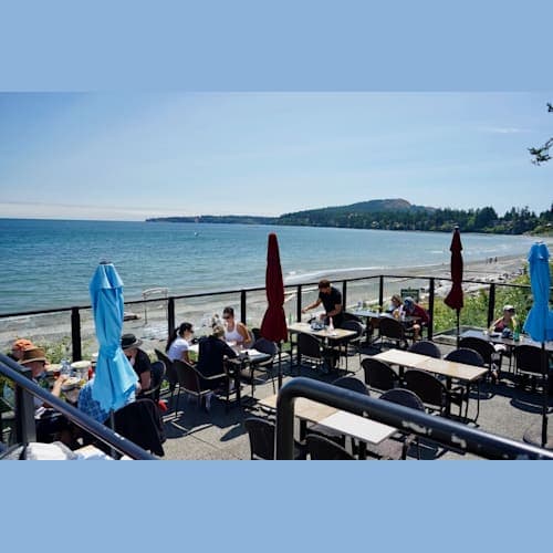 7/7 下船後のバンクーバー観光2日目。ランチをいただいた「The Beach House Restaurant」