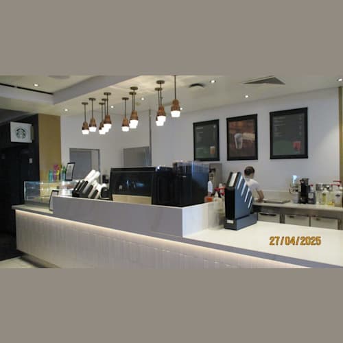 船内のスターバックス