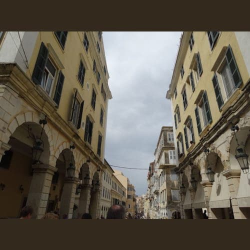 コルフ島 街並み