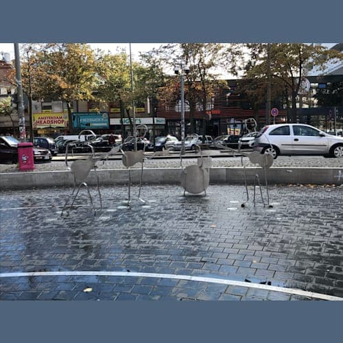 ビートルズを記念したモニュメント
ザンクト・パウリ