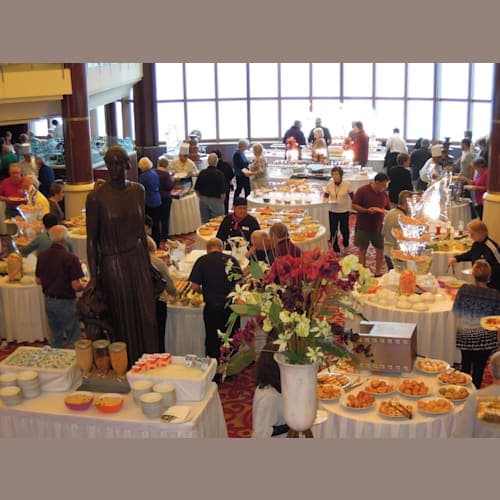 レストランでのブランチ