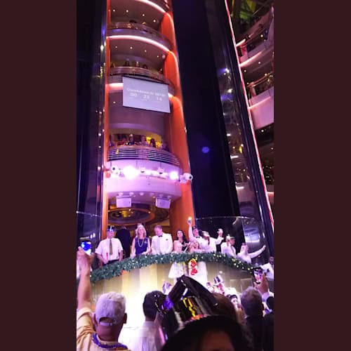 カウントダウンの様子