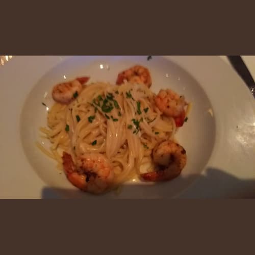 メインダイニングのパスタ