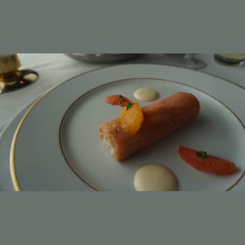 サーモンの前菜