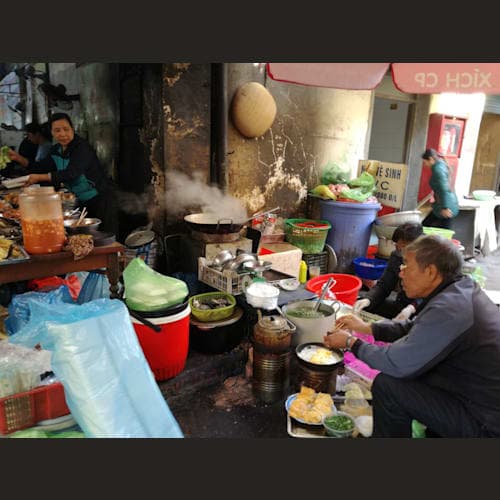 ハロン湾 地元市場