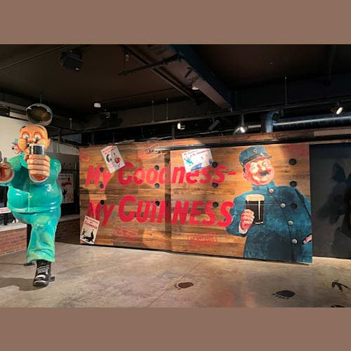 ギネスビール🍺工場見学中