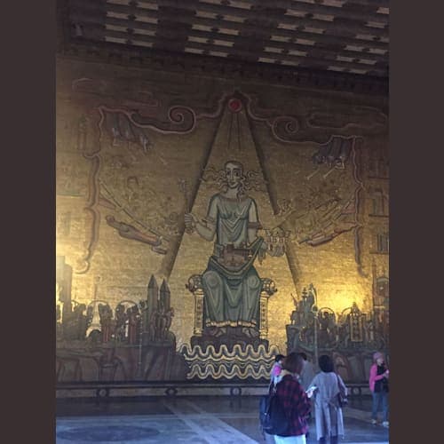 市庁舎の黄金の間